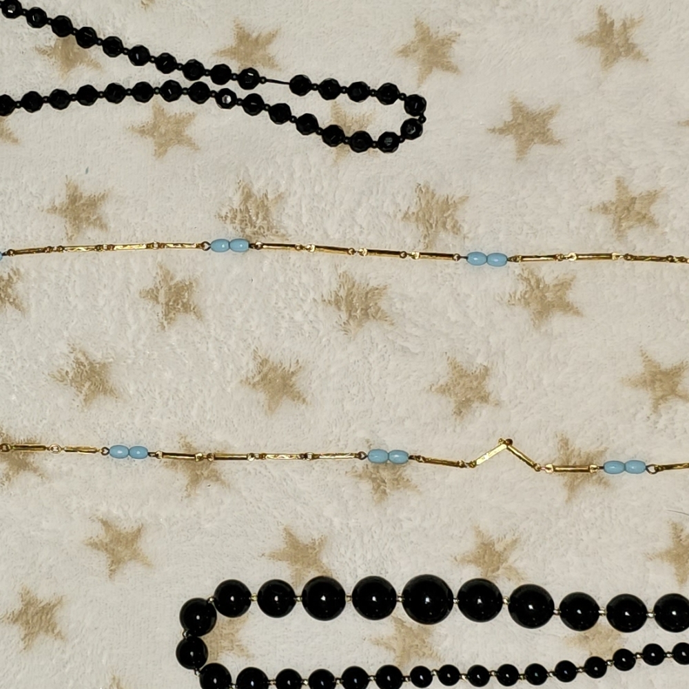 4 necklaces